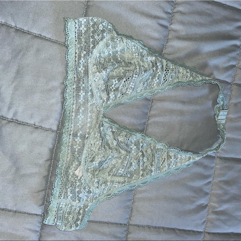 VS lace halter bralette